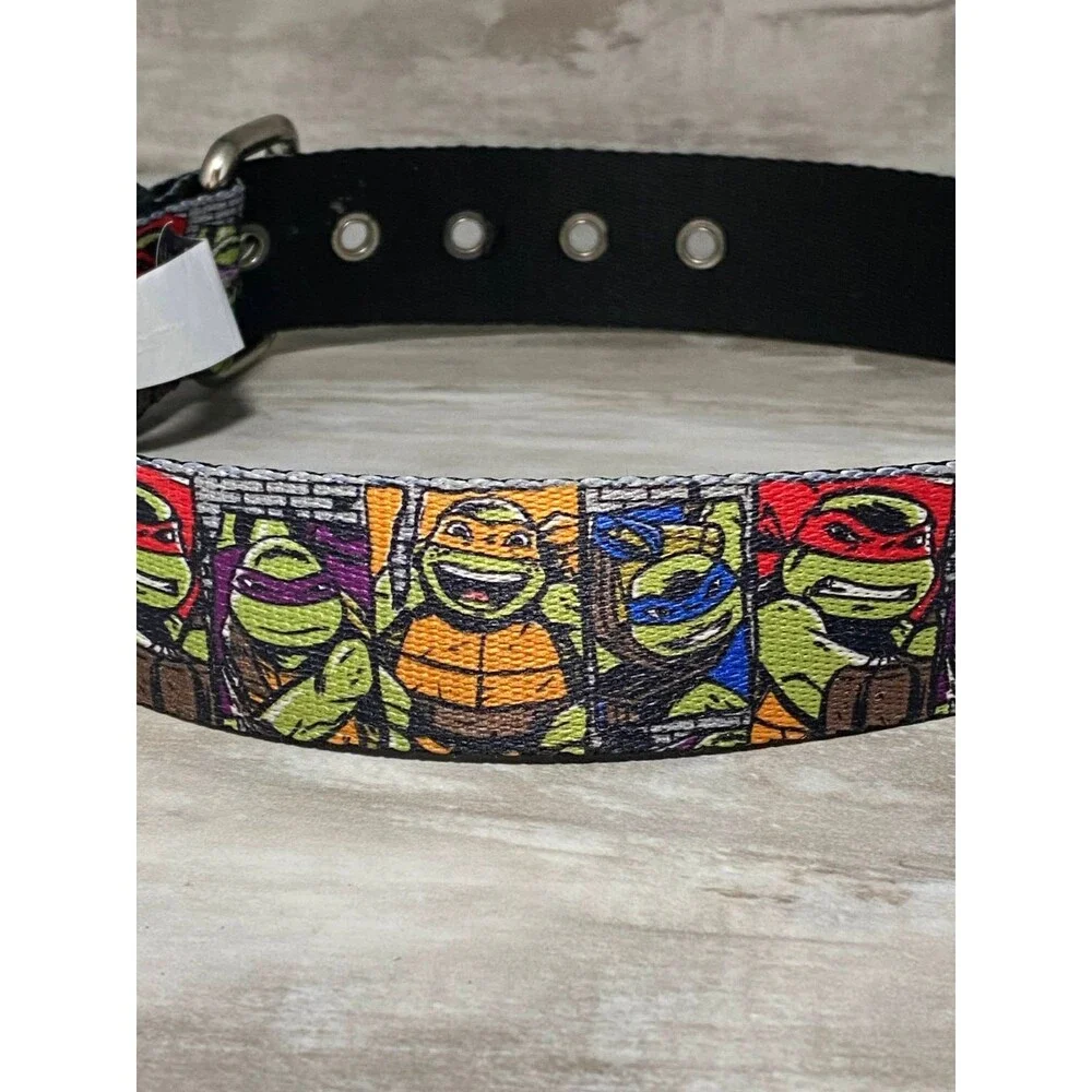 Vintage Teenage Mutant Ninja Turtles Belt Boys Size S/M 22-26